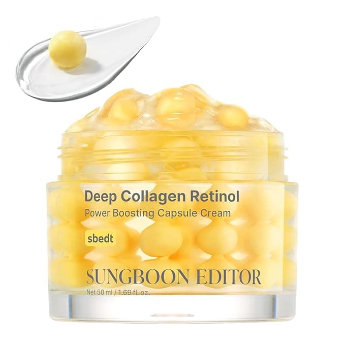 SUNGBOON EDITOR Deep Collagen Retinol Capsule Cream For Dry Skin,1.69 fl.oz