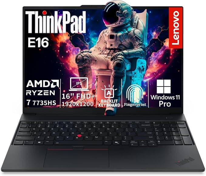 Lenovo ThinkPad E16 Gen 2 Ryzen 7 7735HS 16GB DDR5 1TB SSD FHD+ 16 Laptop
